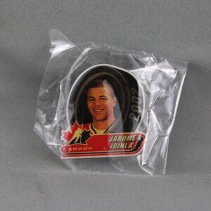 Team Canada Hockey Pin - 2002 Olympic Pin Jarome Iginla - Celluloid Pin